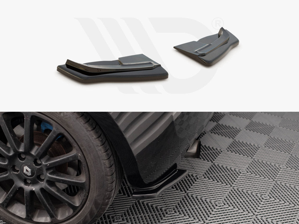Maxton Design - REAR SIDE SPLITTERS RENAULT CLIO MK3 RS (2006-2009)
