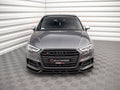 Maxton Design - FRONT SPLITTER V.1 AUDI S3 SPORTBACK 8V FACELIFT