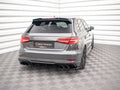 Maxton Design - REAR SIDE SPLITTERS AUDI S3 SPORTBACK 8V FACELIFT