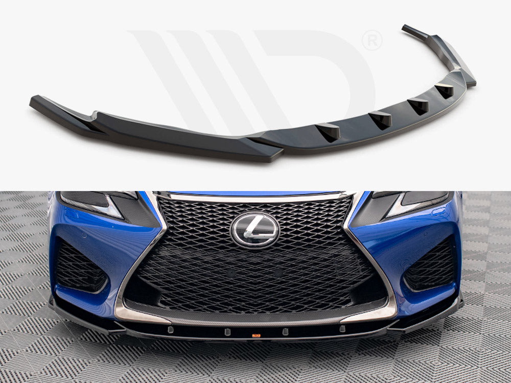 Maxton Design - FRONT SPLITTER V.2 LEXUS GS F MK4 FACELIFT