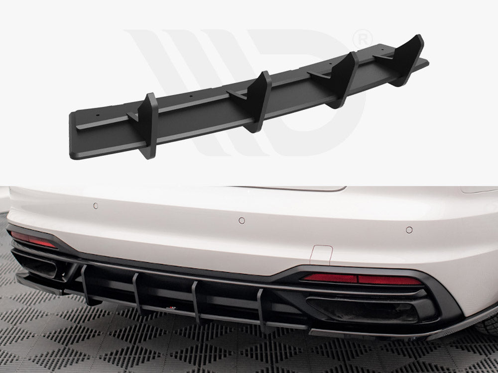 Maxton Design - STREET PRO REAR DIFFUSER AUDI A4 B9 FACELIFT