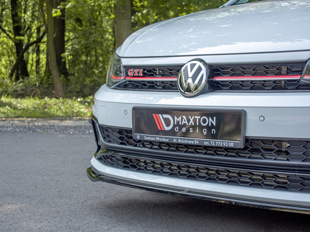 Maxton Design - Front Splitter V.2 Volkswagen Polo GTI / R-Line Mk6 (2017-2021)
