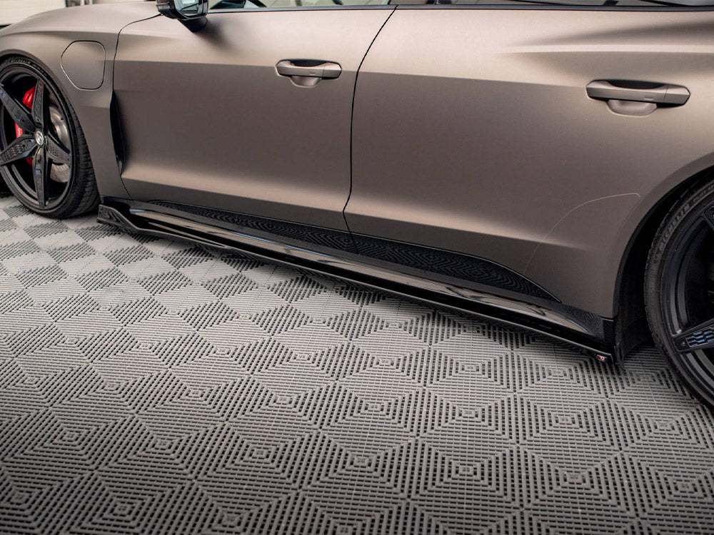Maxton Design - SIDE SKIRTS DIFFUSERS V.2 AUDI E-TRON GT / RS GT MK1