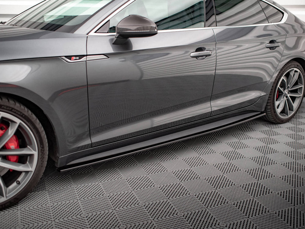 Maxton Design - SIDE SKIRTS SPLITTERS AUDI A5 F5 S-LINE SPORTBACK (2016 - UP)