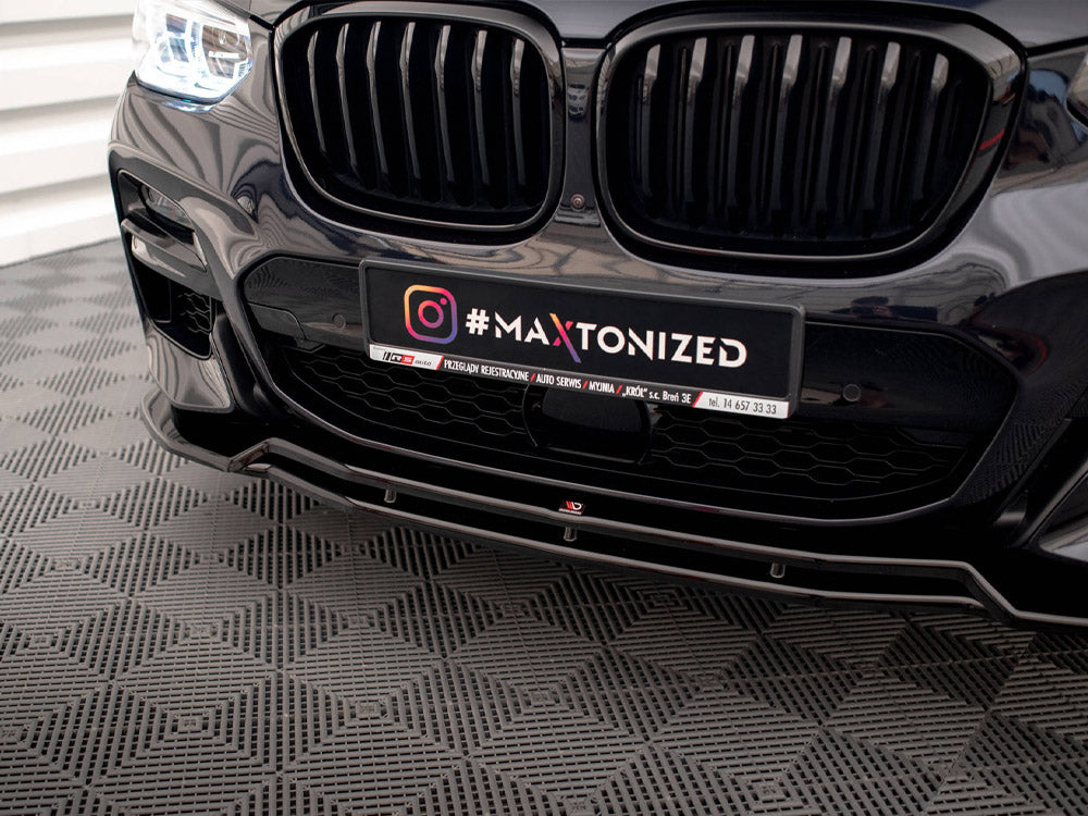 Maxton Design - FRONT SPLITTER V.1 FOR BMW X3 M40D / M40I / M-PACK G01