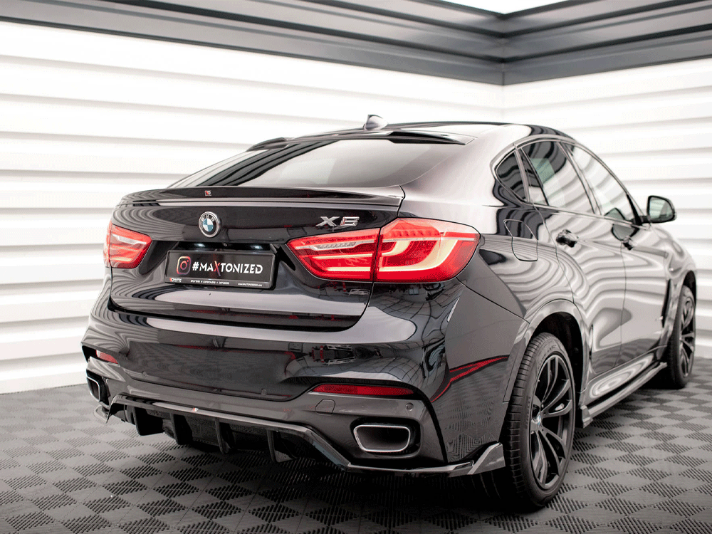 Maxton Design - 3D SPOILER CAP V.2 BMW X6 M-PACK F16