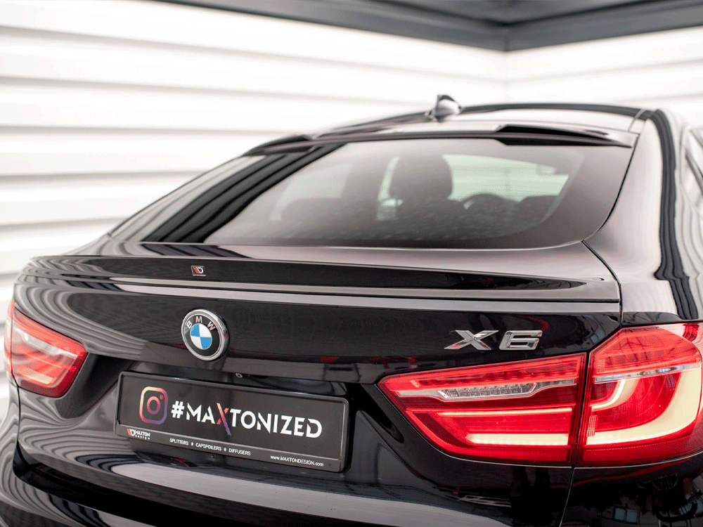 Maxton Design - 3D SPOILER CAP V.2 BMW X6 M-PACK F16