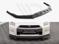 Maxton Design - FRONT SPLITTER NISSAN GTR R35 1ST FACELIFT