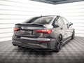Maxton Design - CENTRAL REAR SPLITTER (VERTICAL BARS) AUDI A3 S-LINE SEDAN 8Y