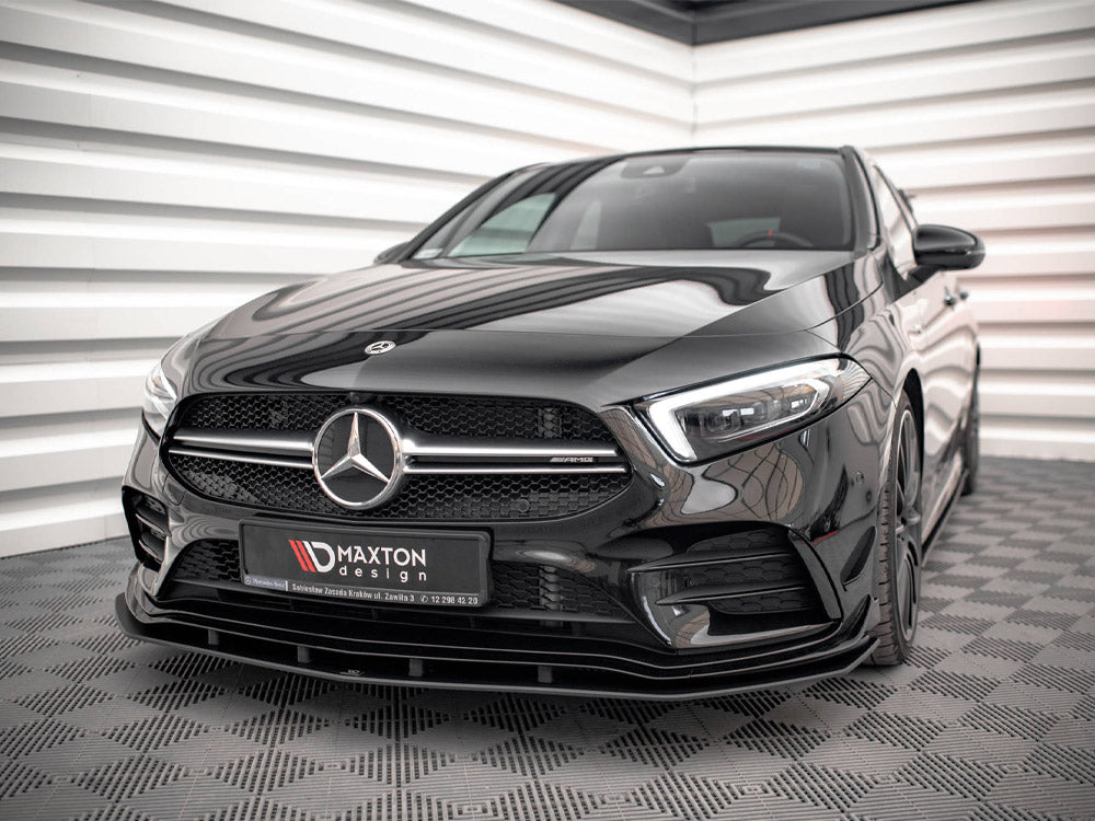 Maxton Design - STREET PRO FRONT SPLITTER MERCEDES A35 AMG / AMG-LINE W177