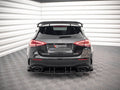 Maxton Design - STREET PRO REAR VALANCE + FLAPS MERCEDES A35 AMG HATCHBACK W177