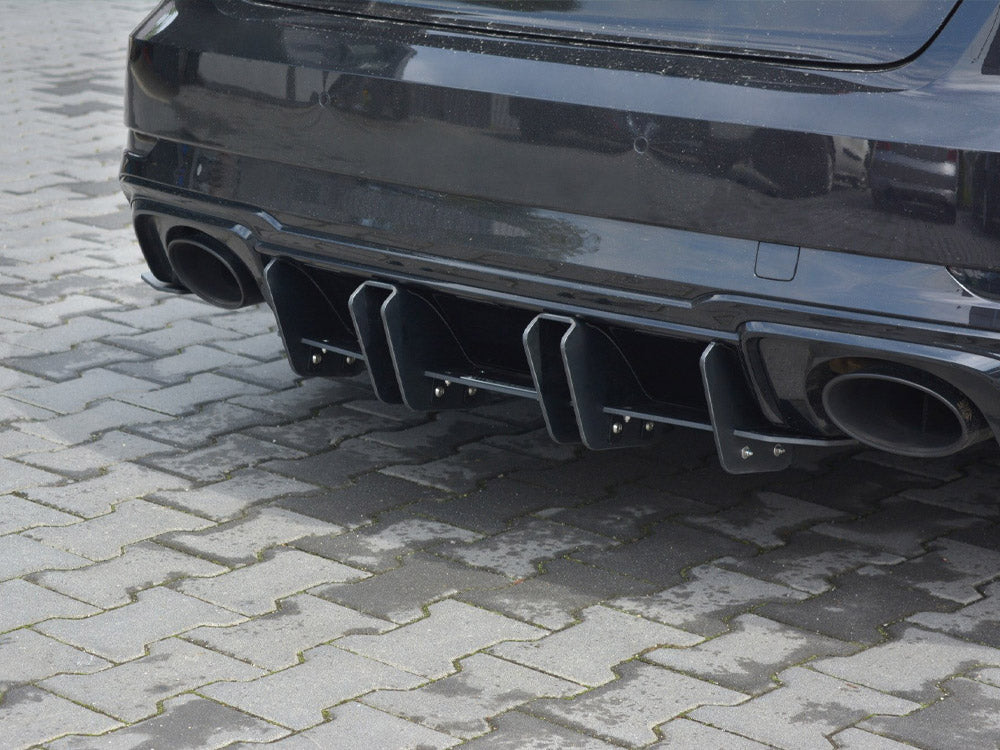 Maxton Design - REAR DIFFUSER V.2 AUDI RS3 8V FL SPORTBACK