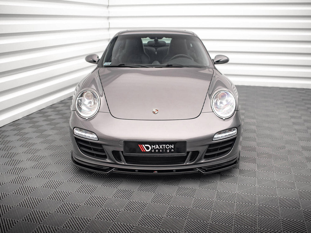 Maxton Design - FRONT SPLITTER V.2 PORSCHE 911 CARRERA GTS 997 FACELIFT