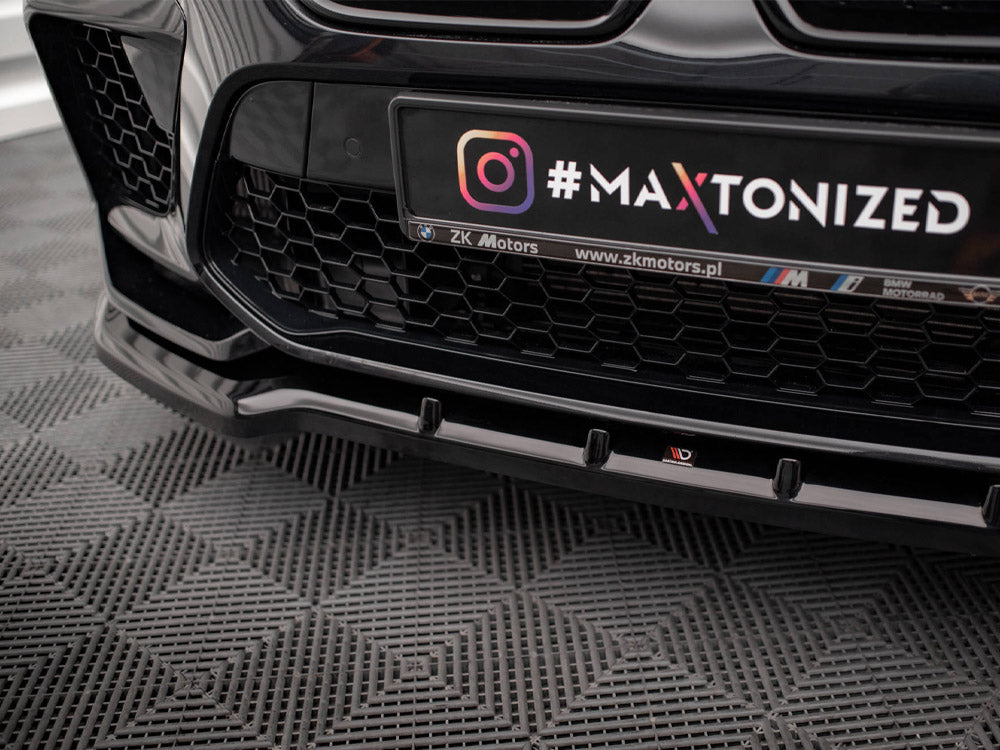 Maxton Design - FRONT SPLITTER V.1 BMW X6 M F96