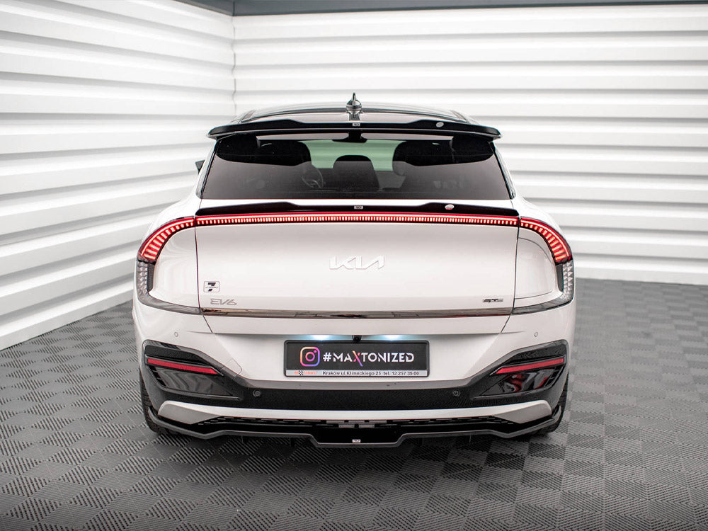 Maxton Design - UPPER SPOILER CAP KIA EV6 GT-LINE MK1