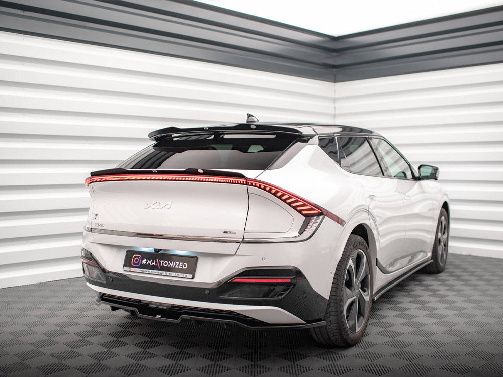 Maxton Design - LOWER SPOILER CAP KIA EV6 GT-LINE MK1