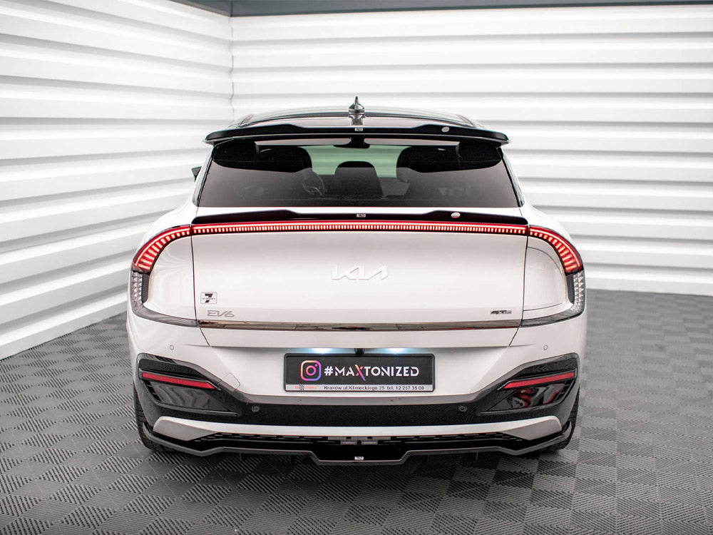 Maxton Design - CENTRAL REAR SPLITTER (VERTICAL BARS) KIA EV6 GT-LINE MK1