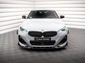 Maxton Design - FRONT SPLITTER V.2 + FLAPS BMW 2 COUPE M-PACK / M240I G42