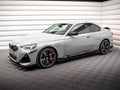 Maxton Design - STREET PRO SIDE SKIRTS DIFFUSERS + FLAPS BMW 2 COUPE M-PACK / M240I G42