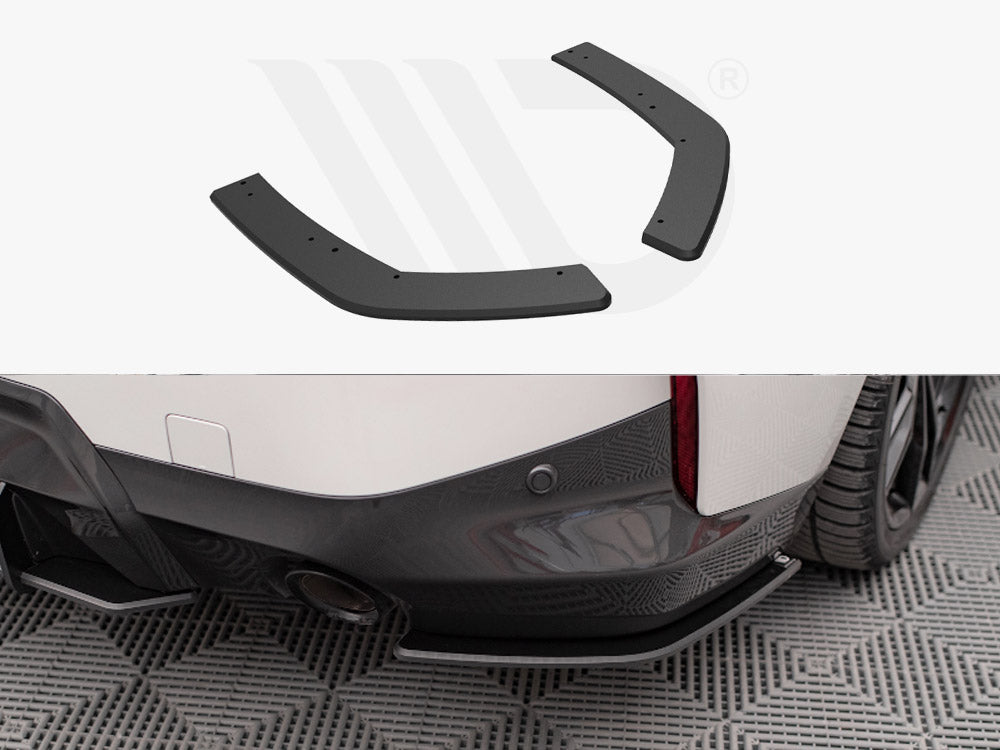 Maxton Design - STREET PRO REAR SIDE SPLITTERS BMW 2 COUPE M-PACK G42