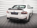 Maxton Design - STREET PRO REAR DIFFUSER BMW 2 COUPE M-PACK G42