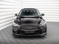 Maxton Design - FRONT SPLITTER V.1 INFINITI Q50 S MK1