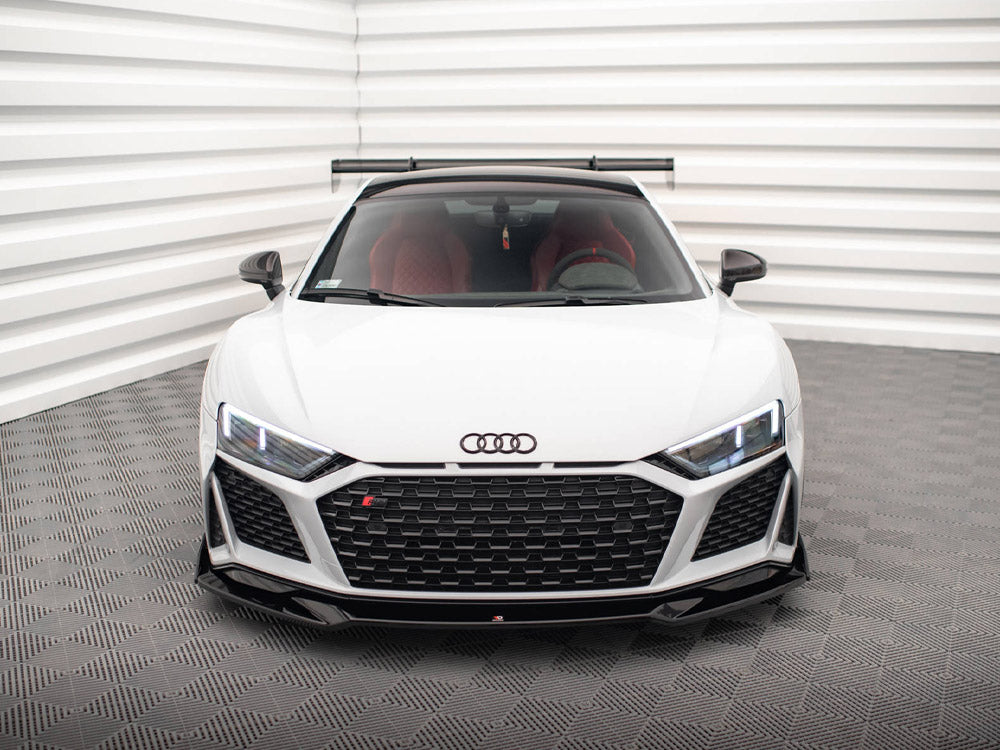 Maxton Design - FRONT SPLITTER V.3 + FLAPS AUDI R8 MK2 FACELIFT