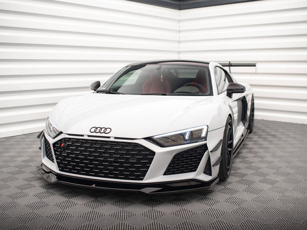 Maxton Design - FRONT BUMPER WINGS (CANARDS) AUDI R8 MK2 FACELIFT