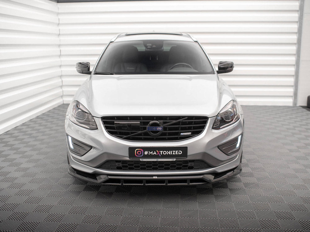 Maxton Design - FRONT SPLITTER VOLVO XC60 R-DESIGN MK1 FACELIFT