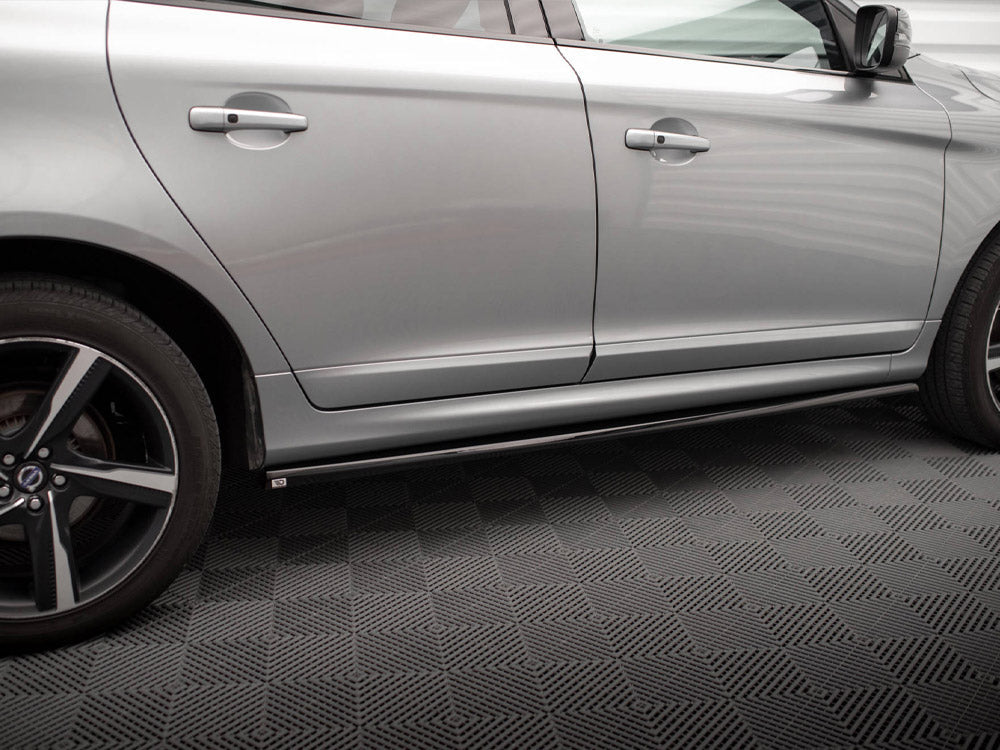 Maxton Design - SIDE SKIRTS DIFFUSERS VOLVO XC60 R-DESIGN MK1 FACELIFT