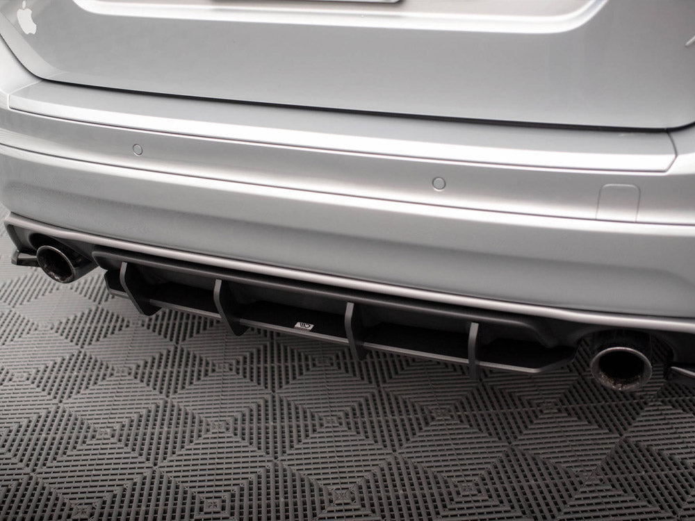 Maxton Design - STREET PRO REAR DIFFUSER VOLVO XC60 R-DESIGN MK1 FACELIFT