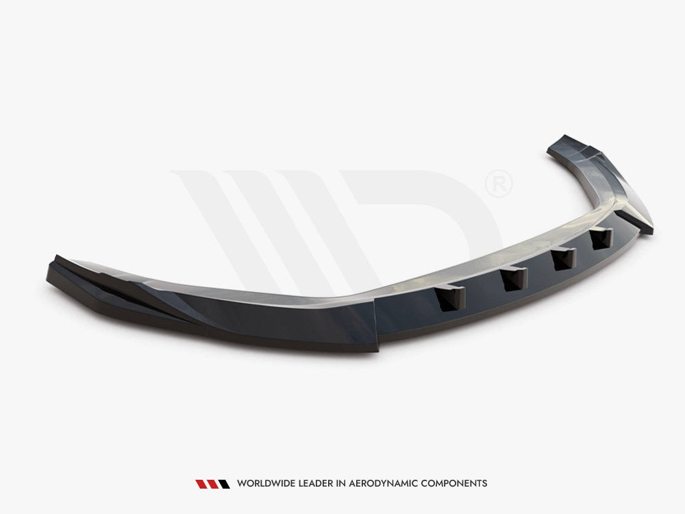 Maxton Design - FRONT SPLITTER V.2 HYUNDAI KONA N MK1