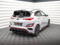 Maxton Design - REAR SIDE SPLITTERS V.1 HYUNDAI KONA MK1