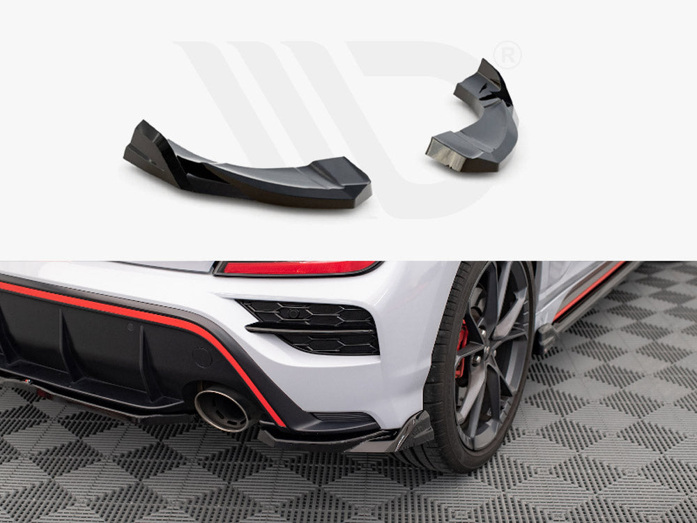 Maxton Design - REAR SIDE SPLITTERS V.2 HYUNDAI KONA MK1