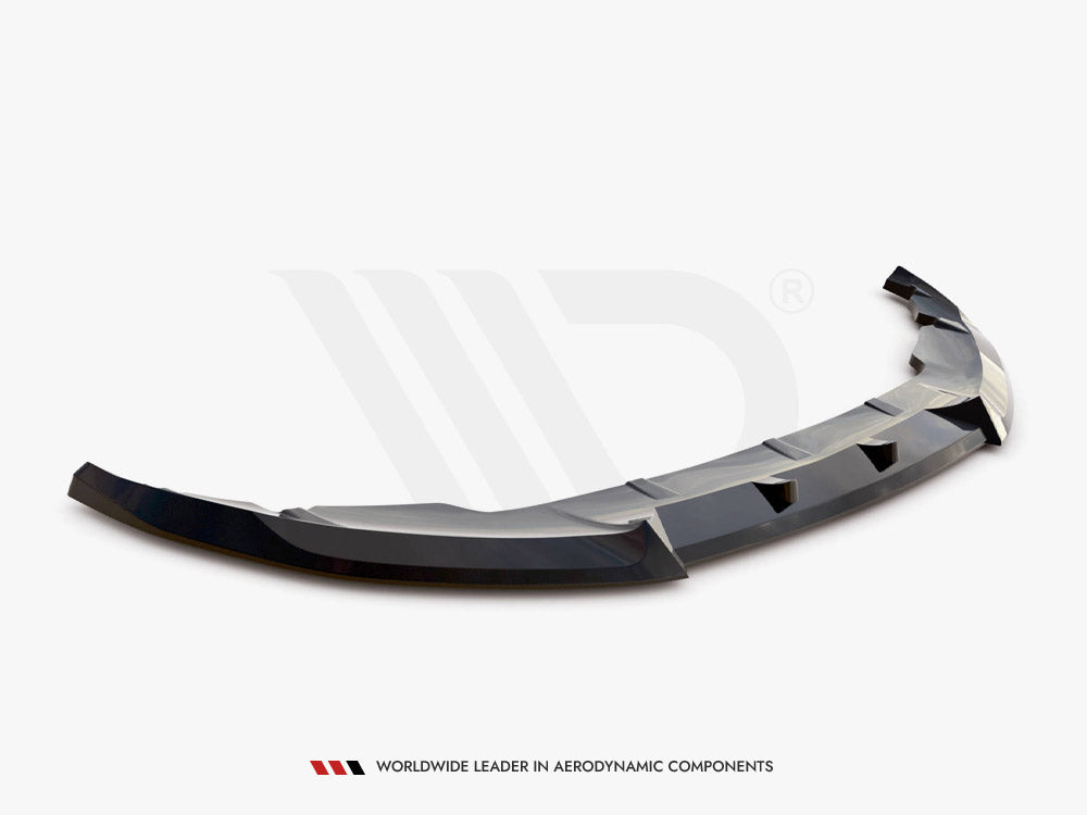 Maxton Design - FRONT SPLITTER V.1 MINI COOPER CLUBMAN JOHN COOPER WORKS F54 FACELIFT