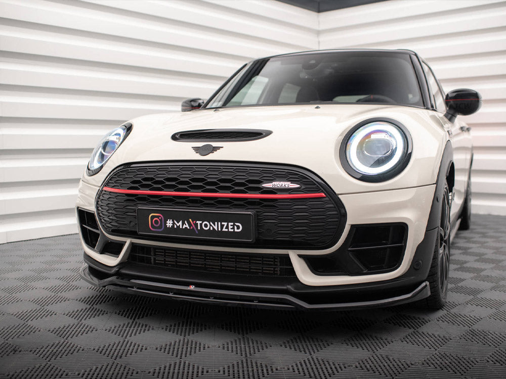 Maxton Design - FRONT SPLITTER V.2 MINI COOPER CLUBMAN JOHN COOPER WORKS F54 FACELIFT