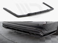 Maxton Design - CENTRAL REAR SPLITTER (VERTICAL BARS) MERCEDES-BENZ E63 AMG SEDAN W212 FACELIFT (2012-2014)