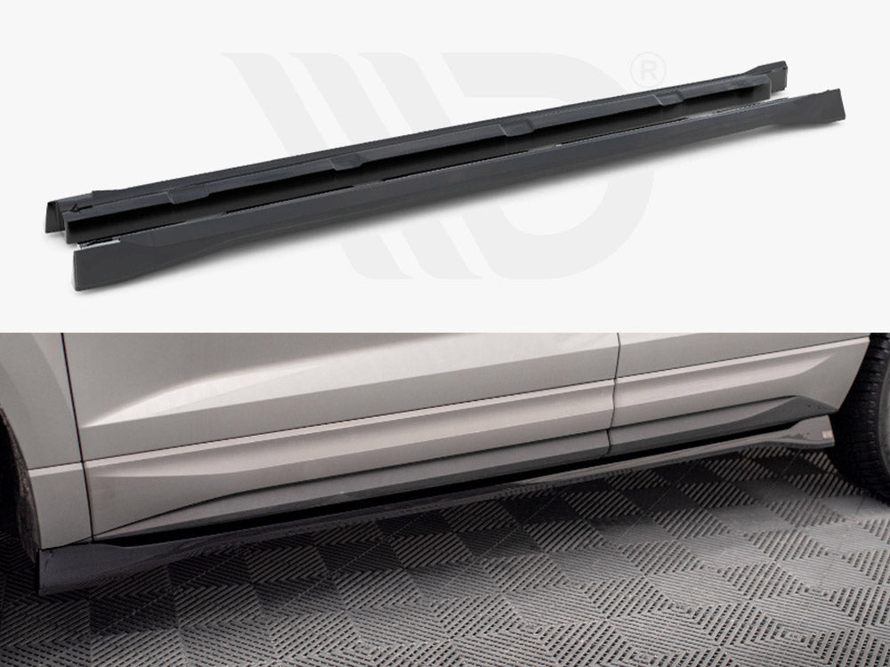 Maxton Design - SIDE SKIRTS DIFFUSERS SKODA KAROQ SPORTLINE MK1