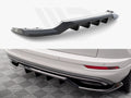 Maxton Design - CENTRAL REAR SPLITTER (VERTICAL BARS) SKODA KAROQ SPORTLINE MK1 FACELIFT