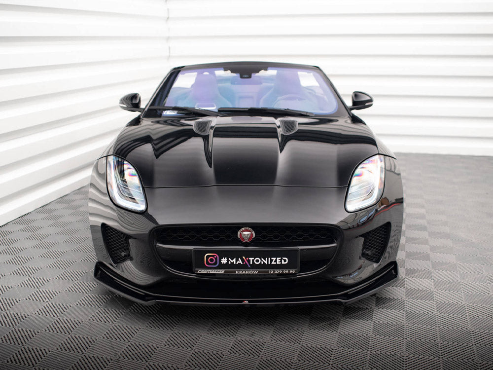 Maxton Design - FRONT SPLITTER V.2 JAGUAR F-TYPE MK1 FACELIFT