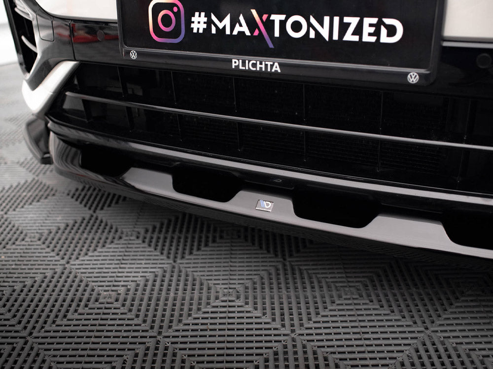 Maxton Design - FRONT SPLITTER V.2 VOLKSWAGEN T-ROC R MK1 FACELIFT (2021-)