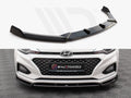 Maxton Design - FRONT SPLITTER FRONT SPLITTER V.2 HYUNDAI I20 MK2 FACELIFT