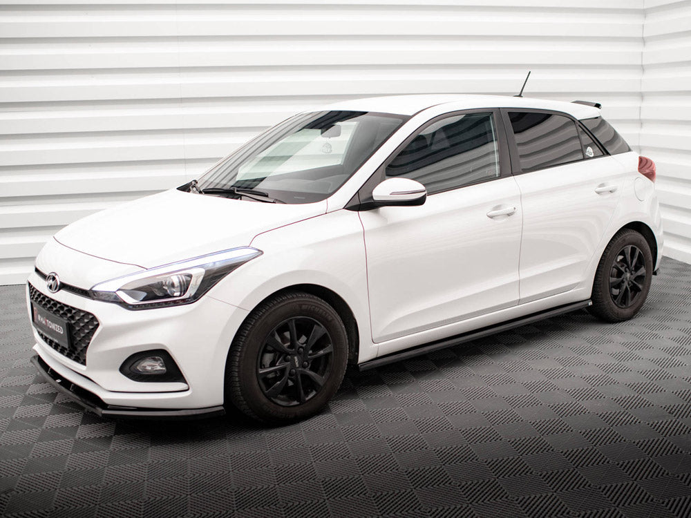 Maxton Design - SIDE SKIRTS DIFFUSERS HYUNDAI I20 MK2 FACELIFT