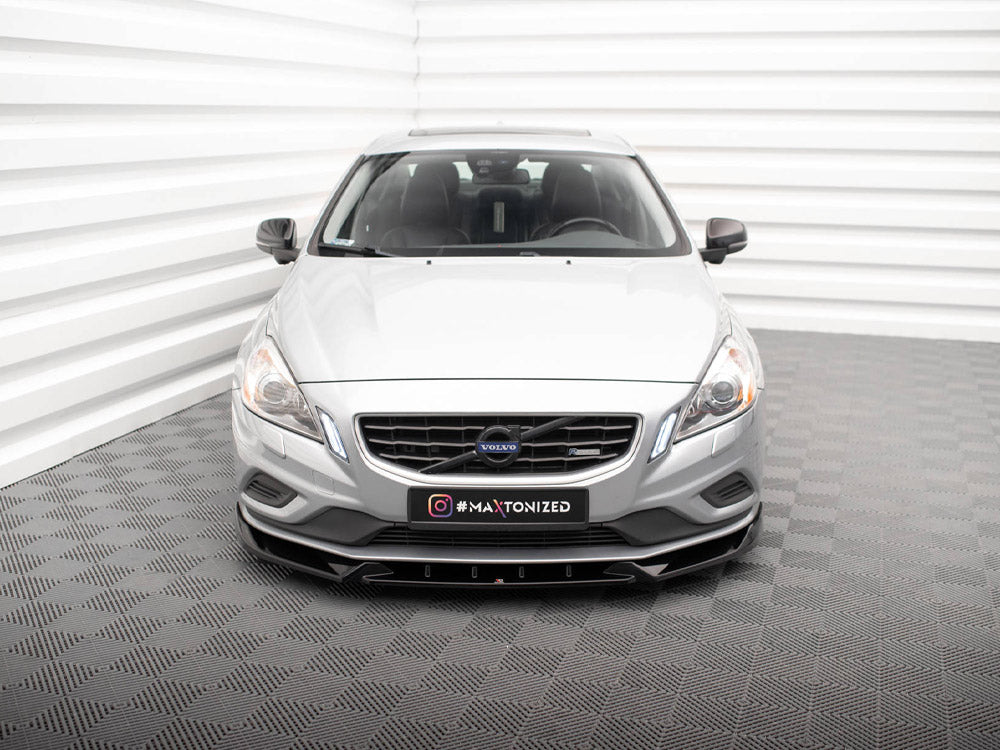 Maxton Design - FRONT SPLITTER FRONT SPLITTER V.1 VOLVO S60 R-DESIGN MK2