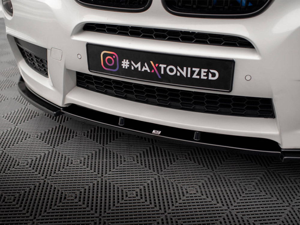 Maxton Design - FRONT SPLITTER BMW X3 M-PACK F25