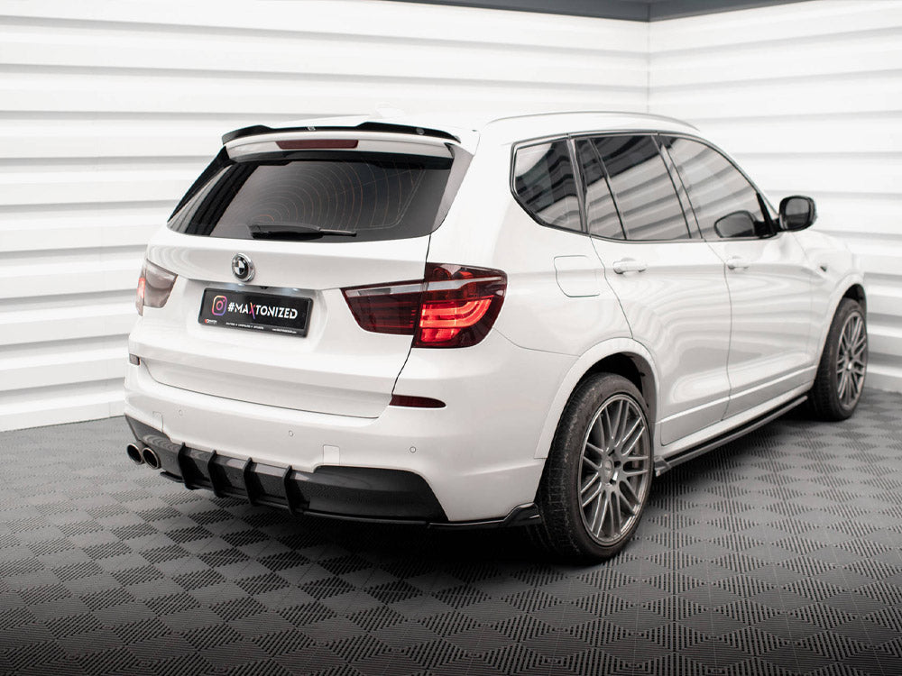 Maxton Design - STREET PRO REAR DIFFUSER BMW X3 M-PACK F25