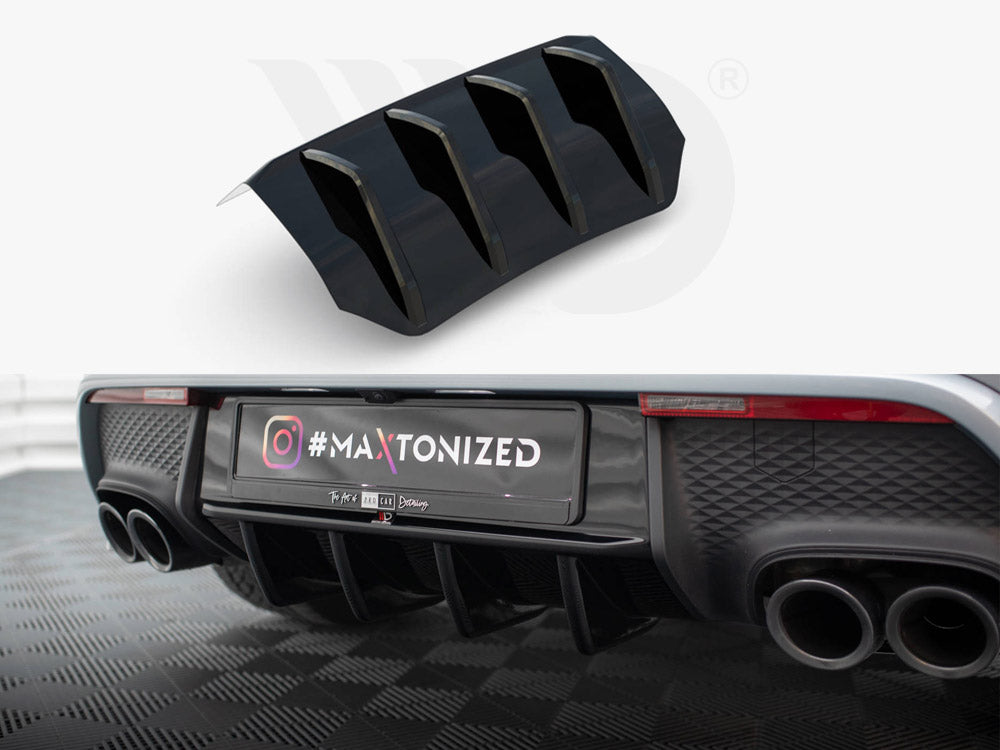 Maxton Design - REAR VALANCE PORSCHE MACAN MK1 FACELIFT 2