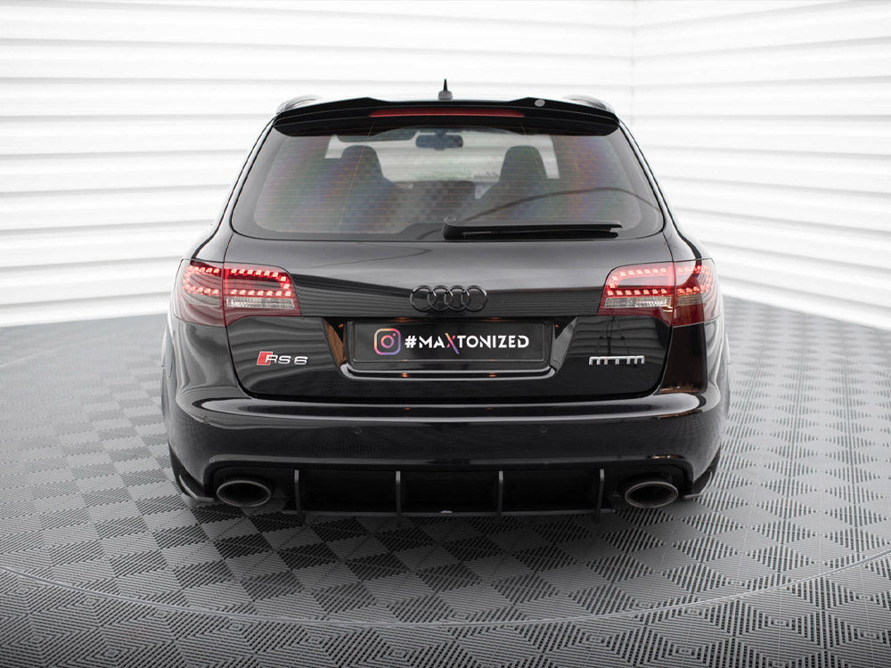 Maxton Design - STREET PRO REAR SIDE SPLITTERS AUDI RS6 AVANT C6