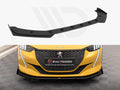 Maxton Design - STREET PRO FRONT SPLITTER + FLAPS PEUGEOT 208 GT MK2