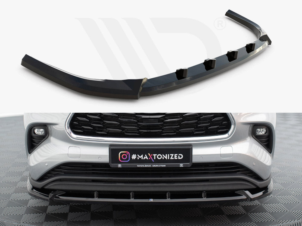 Maxton Design - FRONT SPLITTER TOYOTA HIGHLANDER MK4